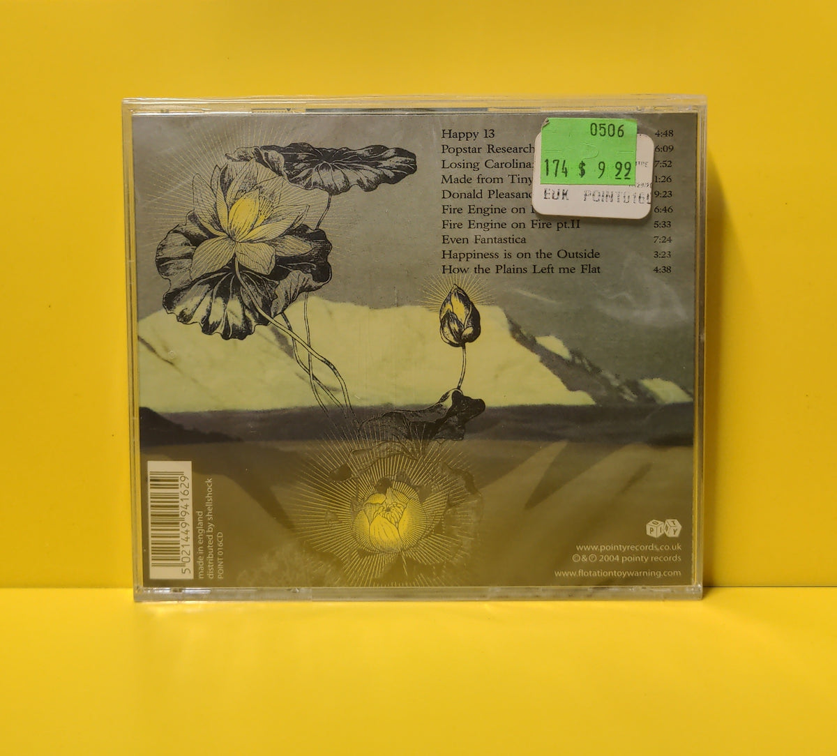Flotation Toy Warning - Bluffer's Guide To The Flight Deck - 2004 - POINT016 CD New - Sealed - CDs Flotation Toy Warning - Bluffer's Guide To The Flight Deck - 2004 - POINT016 CD New - Sealed - CDs