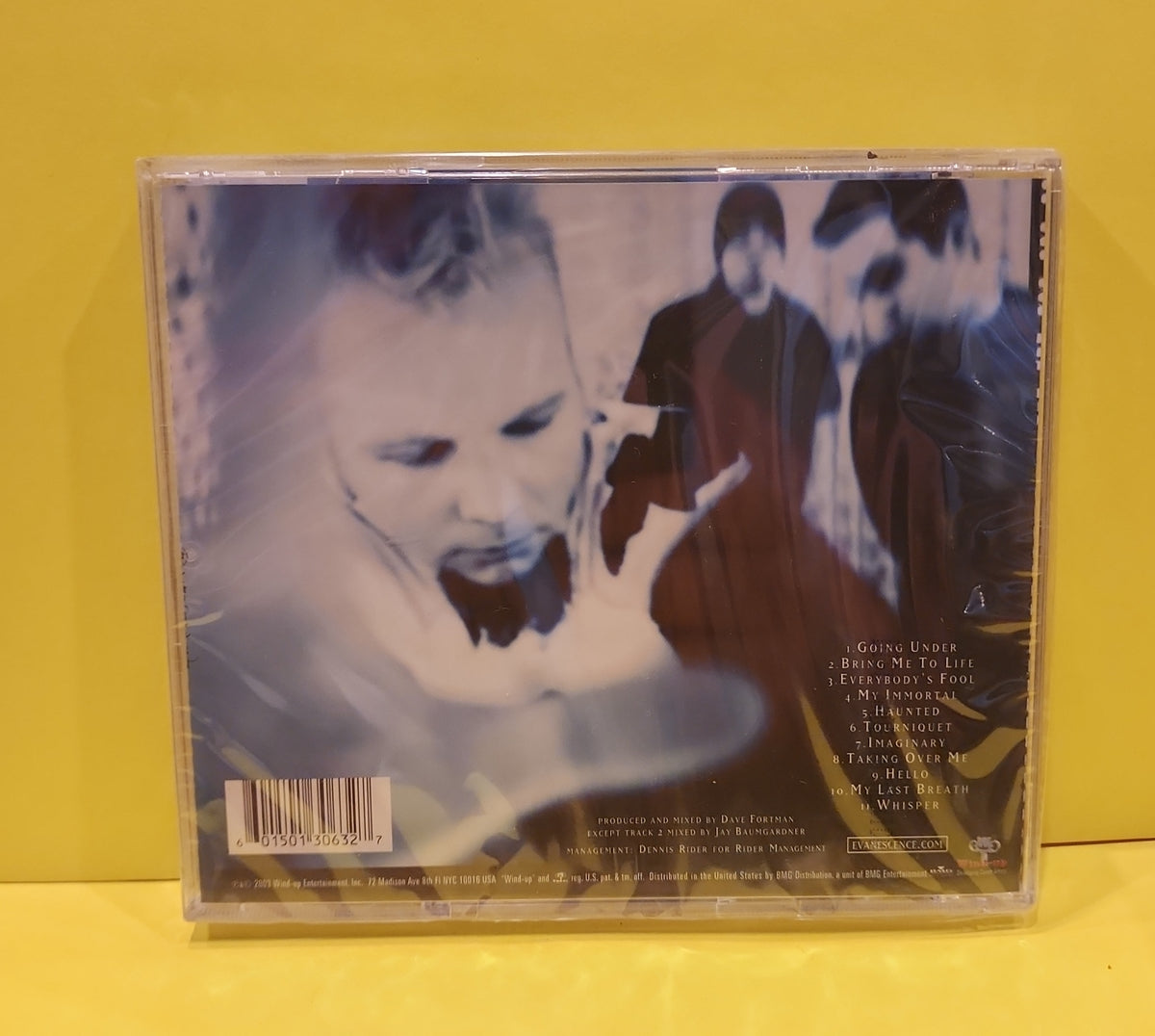 Evanescence - Fallen - 2003 - 60150-13063-2 New - Sealed Evanescence - Fallen - 2003 - 60150-13063-2 New - Sealed