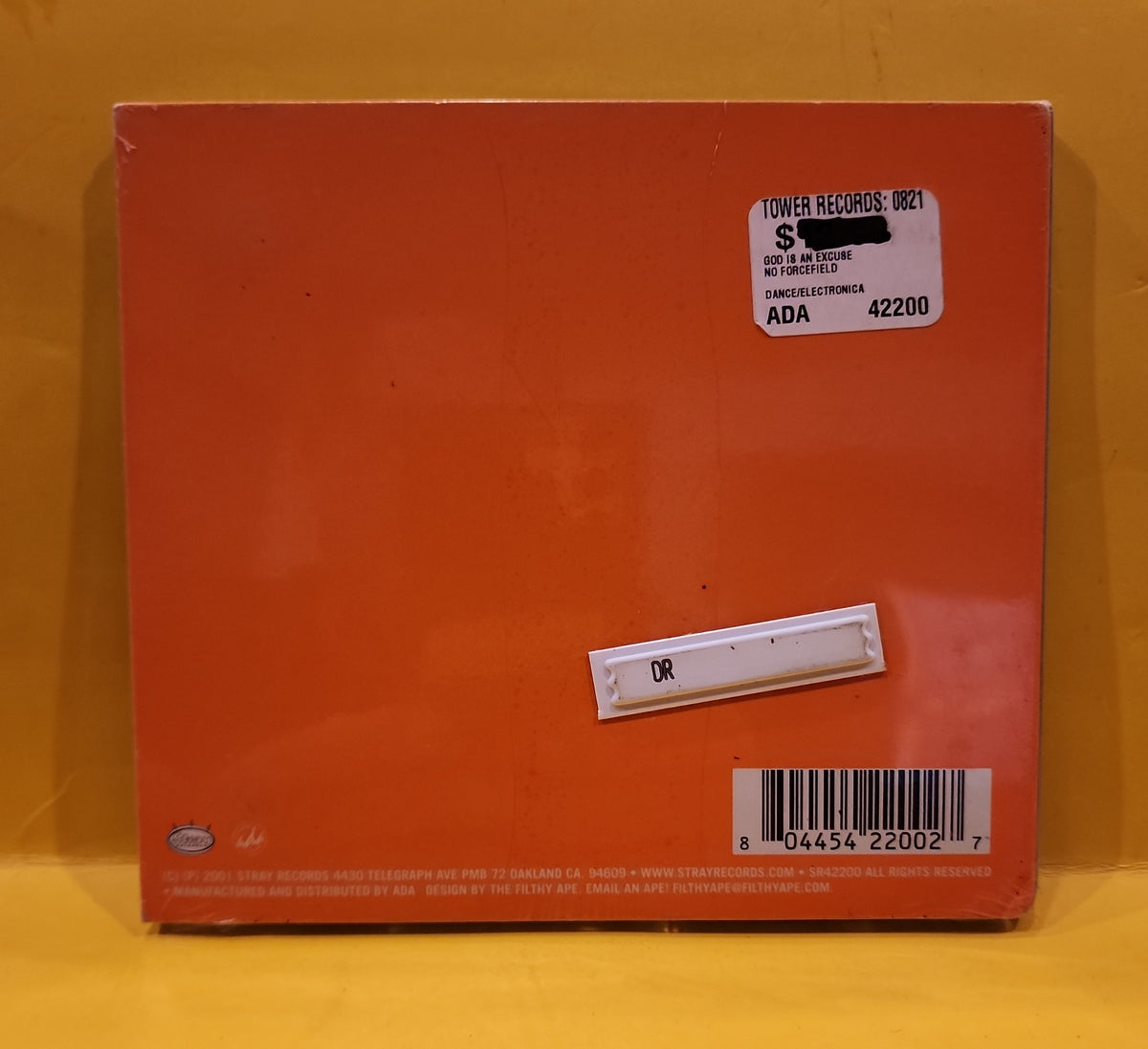 No Forcefield - God Is An Excuse - 2001 - Stray 42200 New - Sealed - CDs No Forcefield - God Is An Excuse - 2001 - Stray 42200 New - Sealed - CDs