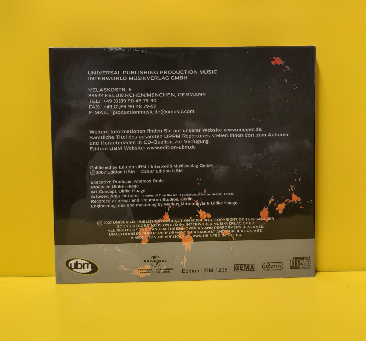 Ulrike Haage - Le Pianoscope - 2007 - 1208 New - New, NM - CDs Ulrike Haage - Le Pianoscope - 2007 - 1208 New - New, NM - CDs