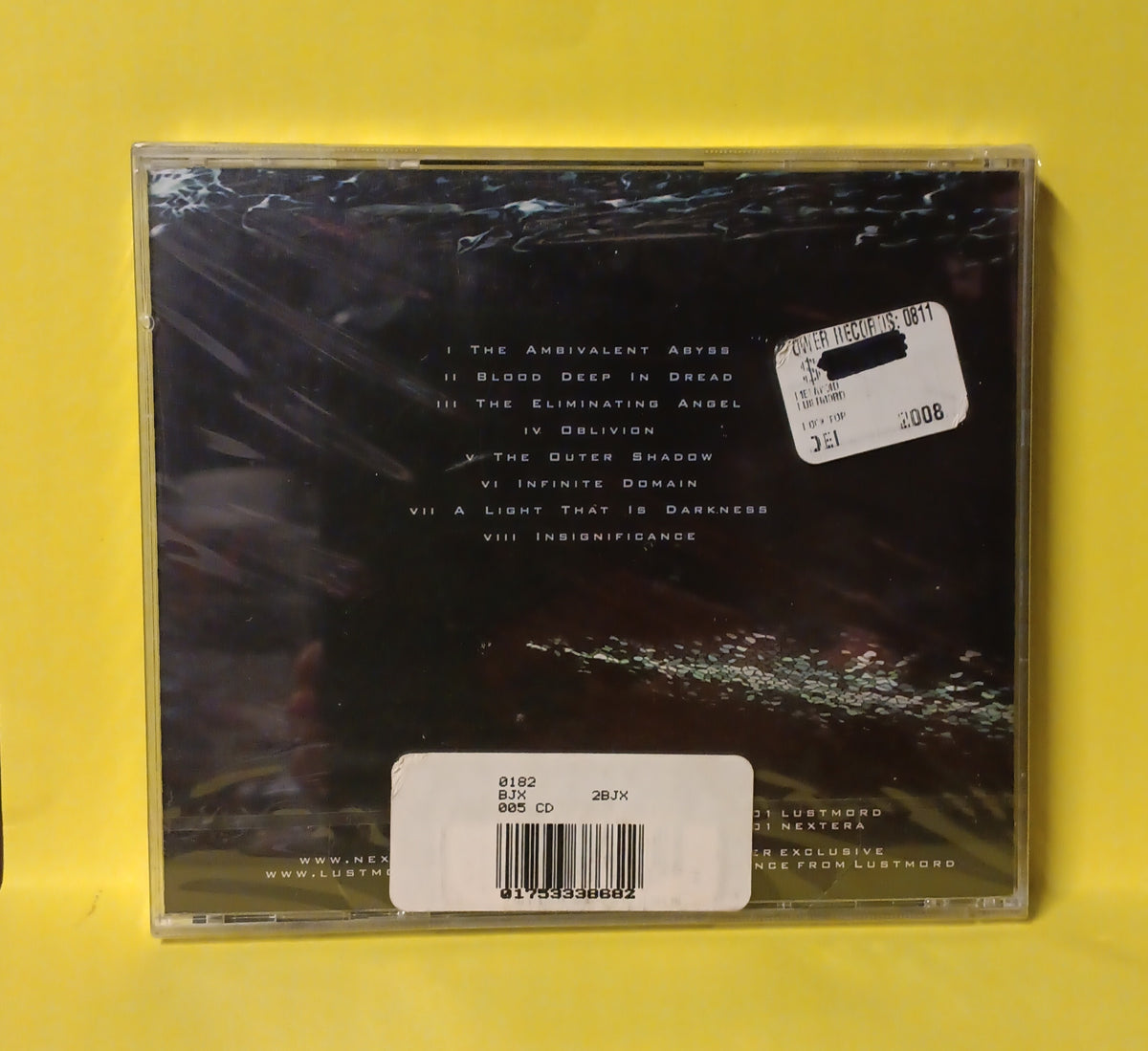 Lustmord - Metavoid - 2001 - ERA 2008-2 New - Sealed - CDs Lustmord - Metavoid - 2001 - ERA 2008-2 New - Sealed - CDs