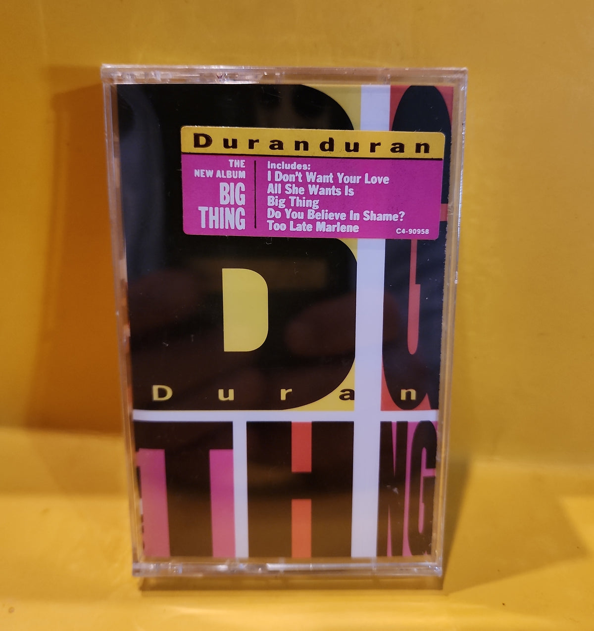 Duran Duran - Big Thing - 1988 - C4 90958 New - Sealed - cassettes Duran Duran - Big Thing - 1988 - C4 90958 New - Sealed - cassettes