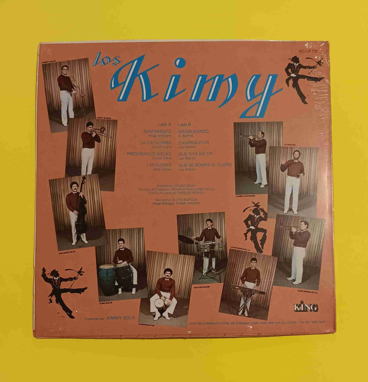 Los Kimy - Con Sentimiento - 1985 - KC-LP 56 New - Sealed - Vinyl Los Kimy - Con Sentimiento - 1985 - KC-LP 56 New - Sealed - Vinyl