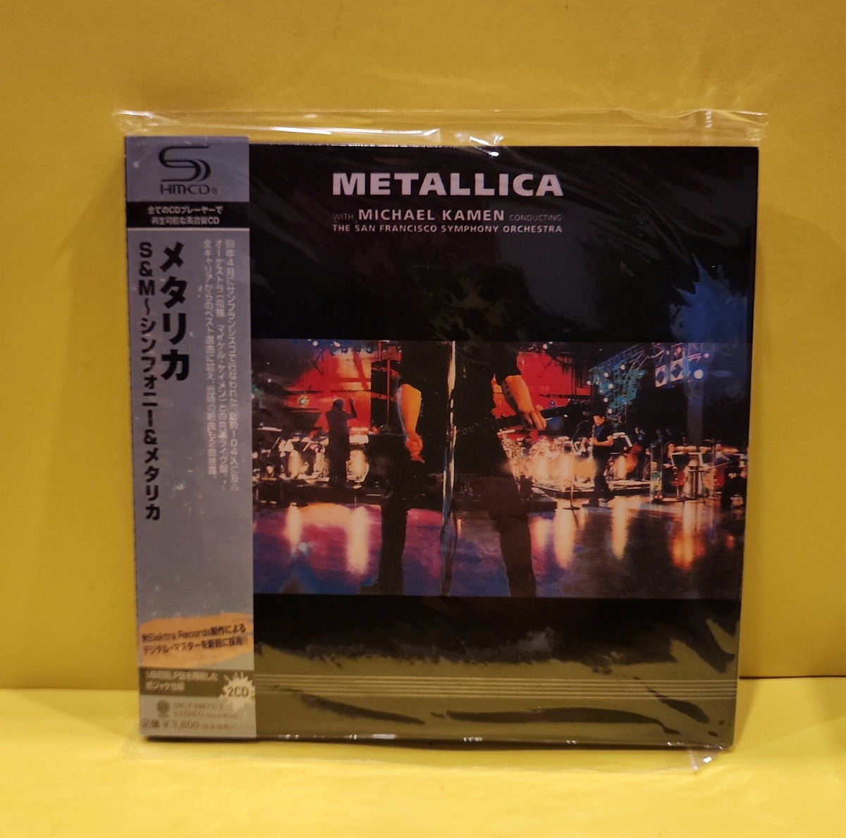 Metallica - S&M - 2010 - UICY-94672/3 New - Sealed - CDs Metallica - S&M - 2010 - UICY-94672/3 New - Sealed - CDs