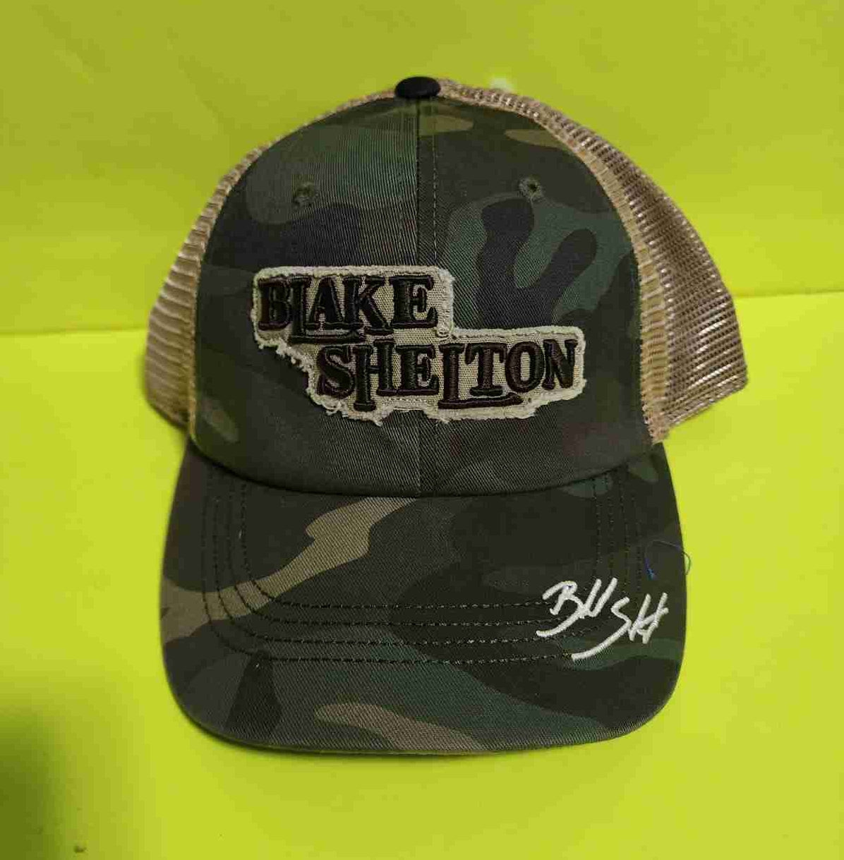 Blake Shelton Trucker Hat / Snapback Cap Tour Merch - New - Memorabilia Blake Shelton Trucker Hat / Snapback Cap Tour Merch - New - Memorabilia