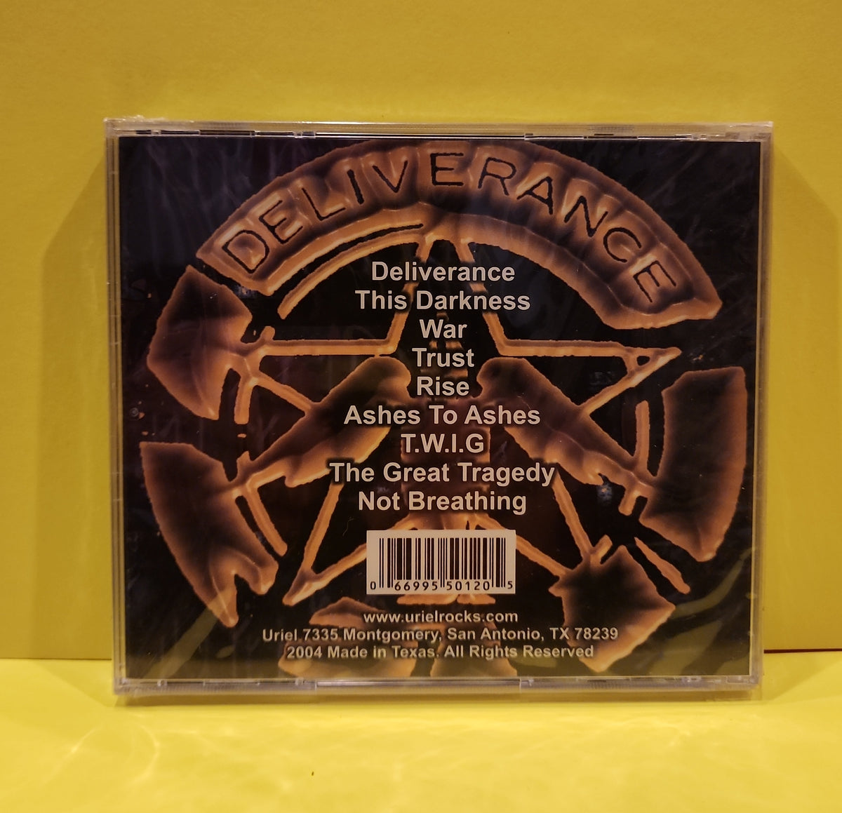 Uriel - Deliverance - 2004 - New - Sealed - CDs Uriel - Deliverance - 2004 - New - Sealed - CDs