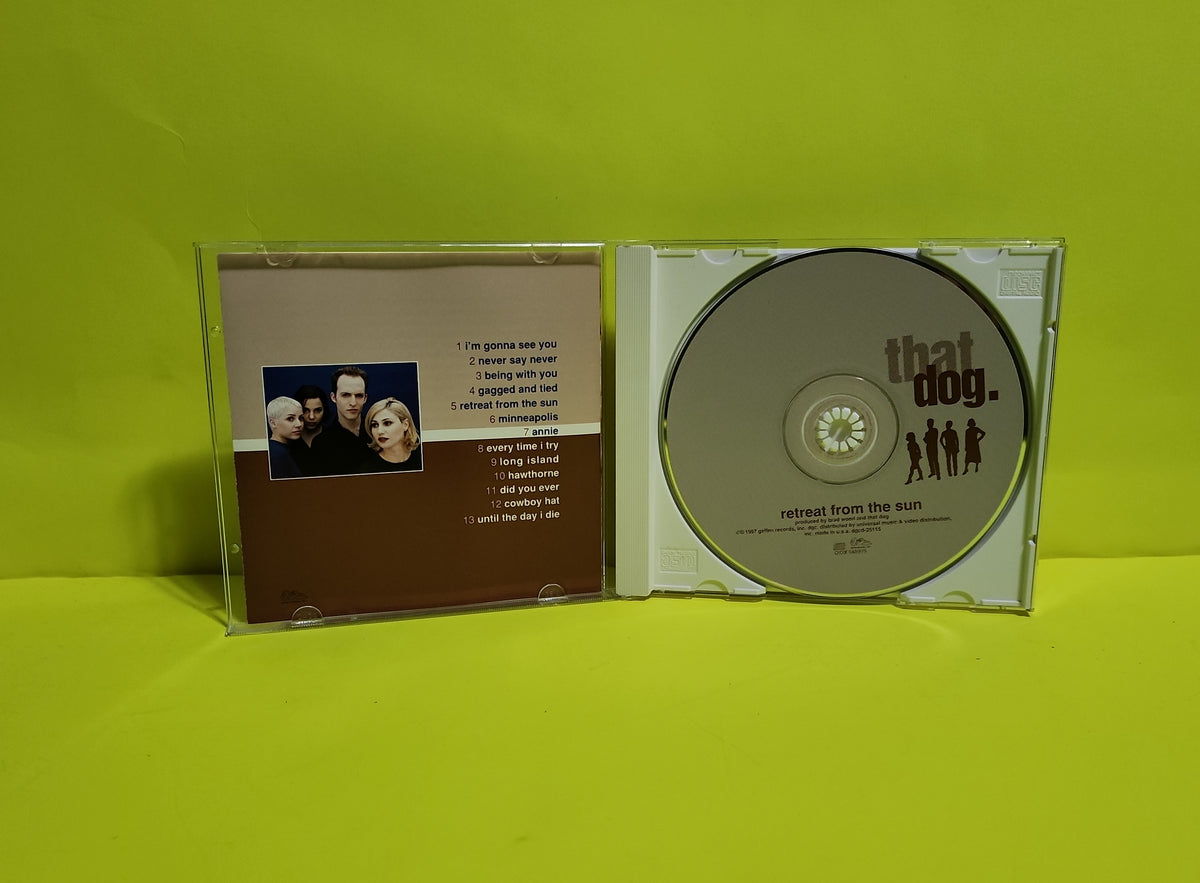that dog. - Retreat From The Sun - 1997 - dgcd-25115 Used - EX - CDs that dog. - Retreat From The Sun - 1997 - dgcd-25115 Used - EX - CDs