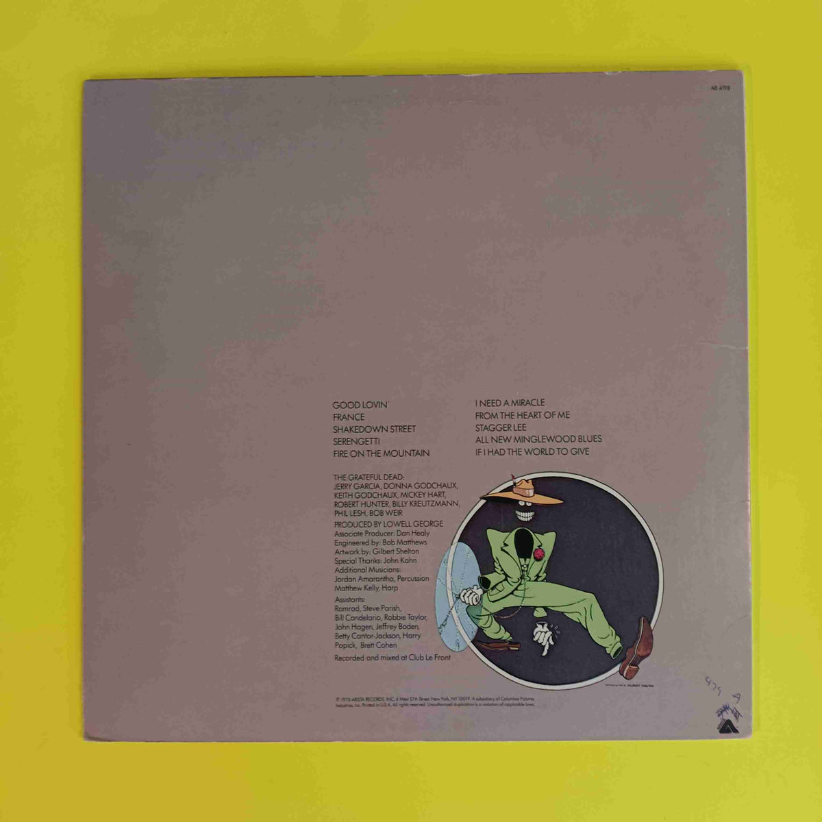 Grateful Dead - Shakedown Street - 1978 - AB 4198 Used - VG++ - Vinyl Grateful Dead - Shakedown Street - 1978 - AB 4198 Used - VG++ - Vinyl