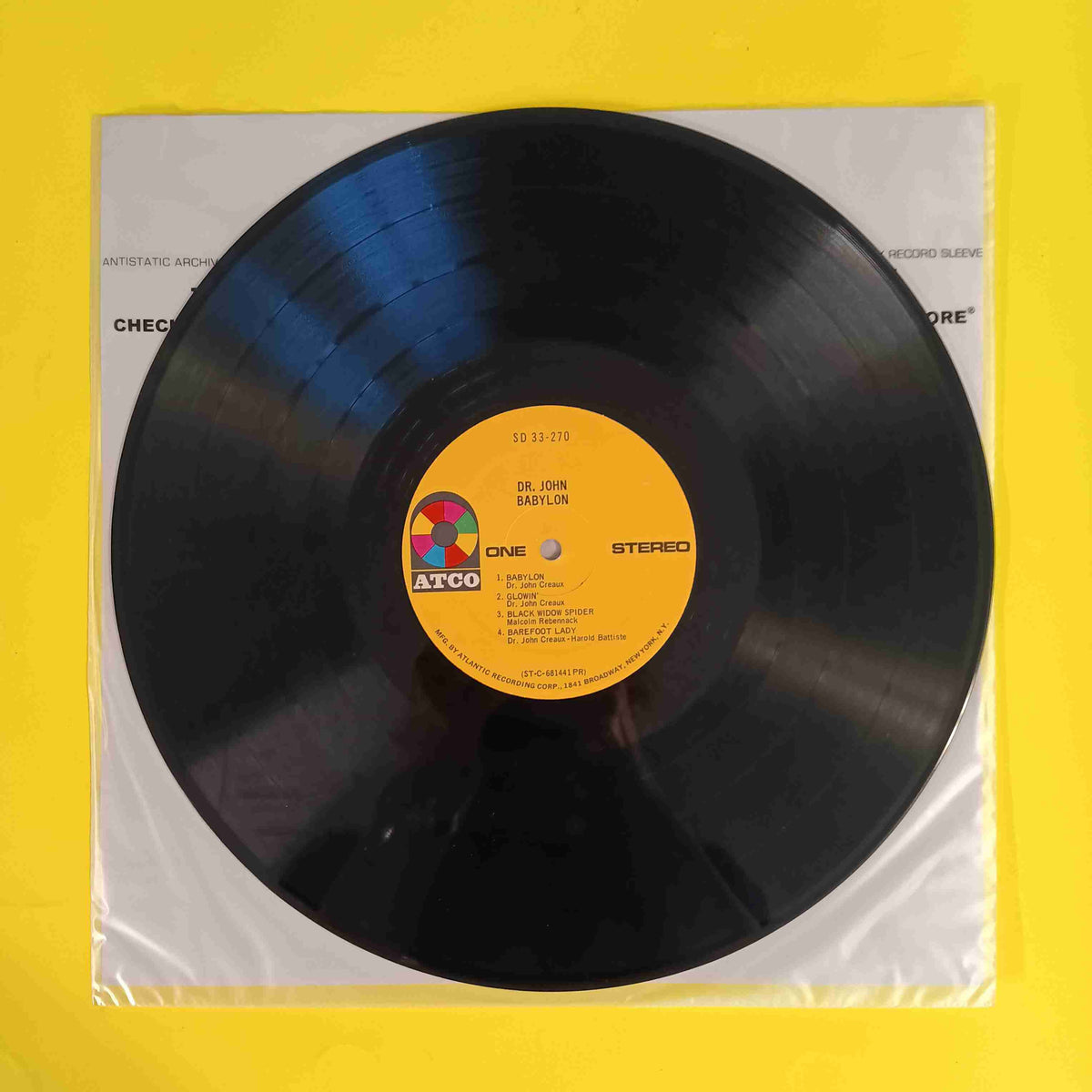 Dr. John - Babylon - 1969 - SD33-270 Used - VG+ - Vinyl Dr. John - Babylon - 1969 - SD33-270 Used - VG+ - Vinyl