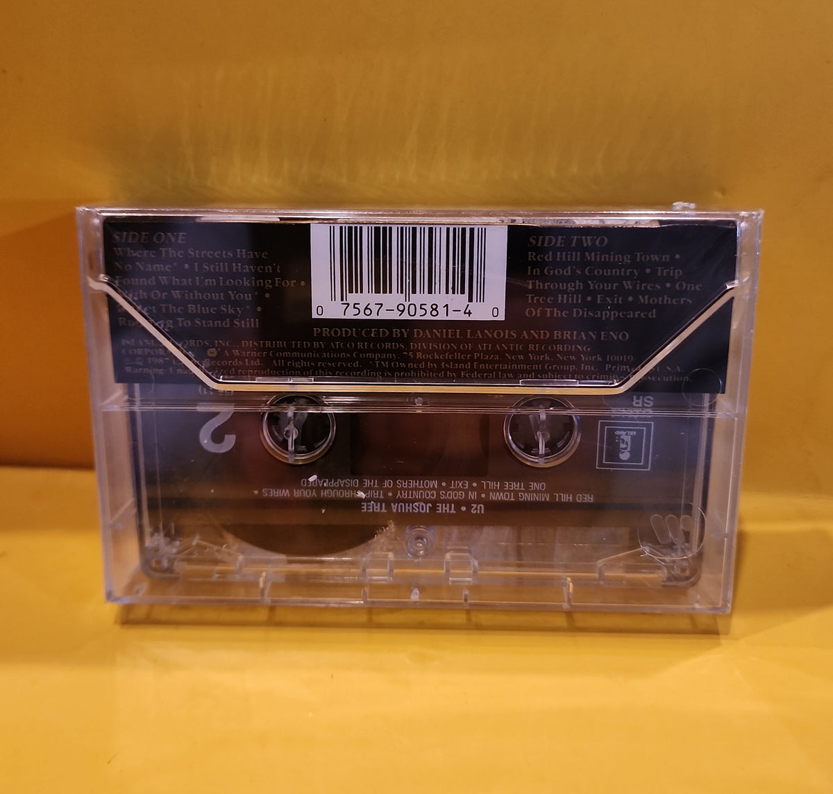 U2 - The Joshua Tree - 1987 - 90581-4 New - Sealed - cassettes U2 - The Joshua Tree - 1987 - 90581-4 New - Sealed - cassettes