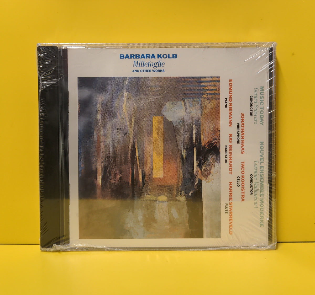 Barbara Kolb - Millefoglie And Other Works - 1992 - 80422-2 New - Sealed - CDs Barbara Kolb - Millefoglie And Other Works - 1992 - 80422-2 New - Sealed - CDs