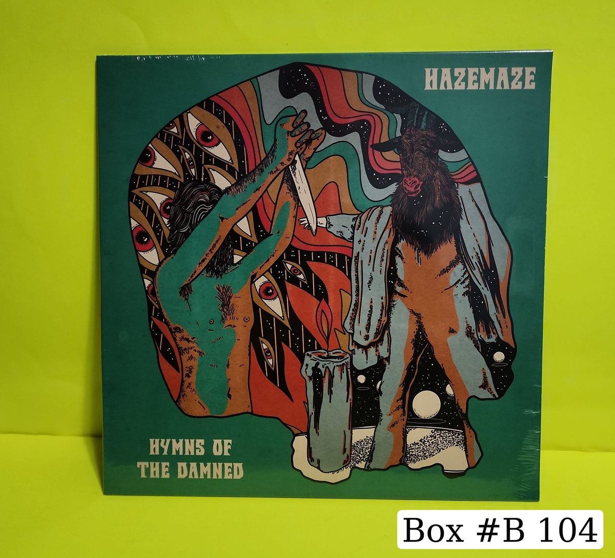 Hazemaze - Hymns Of The Damned (Italy) - 2022 - HPS188 New - Sealed - Vinyl Hazemaze - Hymns Of The Damned (Italy) - 2022 - HPS188 New - Sealed - Vinyl