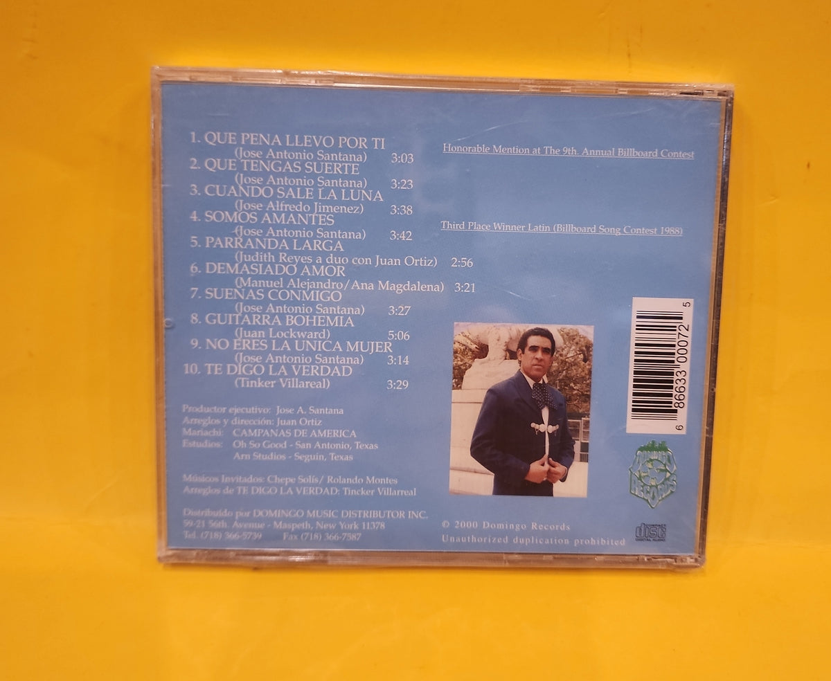 Jose Antonio Santana - Voz Y Sentimiento - 2000 - DM007-2 New - Sealed - CDs Jose Antonio Santana - Voz Y Sentimiento - 2000 - DM007-2 New - Sealed - CDs