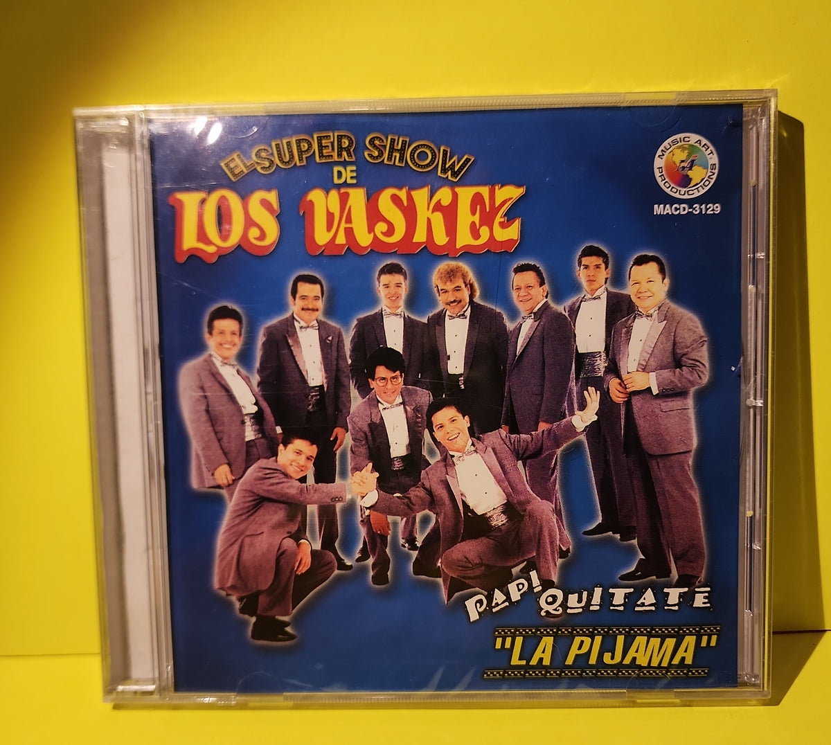 Los Vaskez - Papi Quitate LA Pijama - 2005 - MACD-3129 New - Sealed - CDs Los Vaskez - Papi Quitate LA Pijama - 2005 - MACD-3129 New - Sealed - CDs