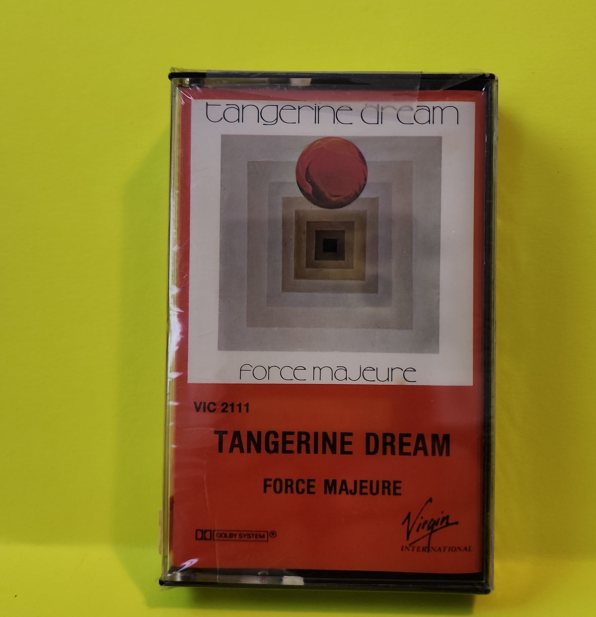Tangerine Dream - Force Majeure - 1981 - VIC 2111 New - Sealed - cassettes Tangerine Dream - Force Majeure - 1981 - VIC 2111 New - Sealed - cassettes