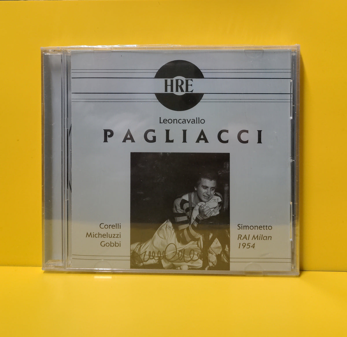 Leoncavallo, Franco Corelli, Mafalda Micheluzzi, Tito Gobbi, Lino Puglisi, Mario Carlin - Pagliacci - 1992 - 1001-1 New - Sealed - CDs Leoncavallo, Franco Corelli, Mafalda Micheluzzi, Tito Gobbi, Lino Puglisi, Mario Carlin - Pagliacci - 1992 - 1001-1 New - Sealed - CDs