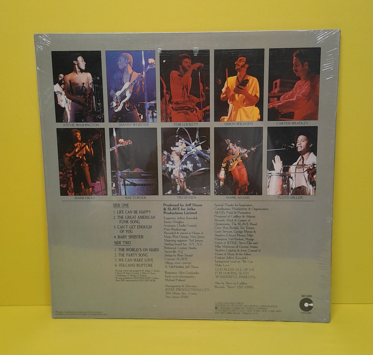 Slave - The Hardness Of The World - 1977 - SD 5201 New - Sealed - Vinyl Slave - The Hardness Of The World - 1977 - SD 5201 New - Sealed - Vinyl