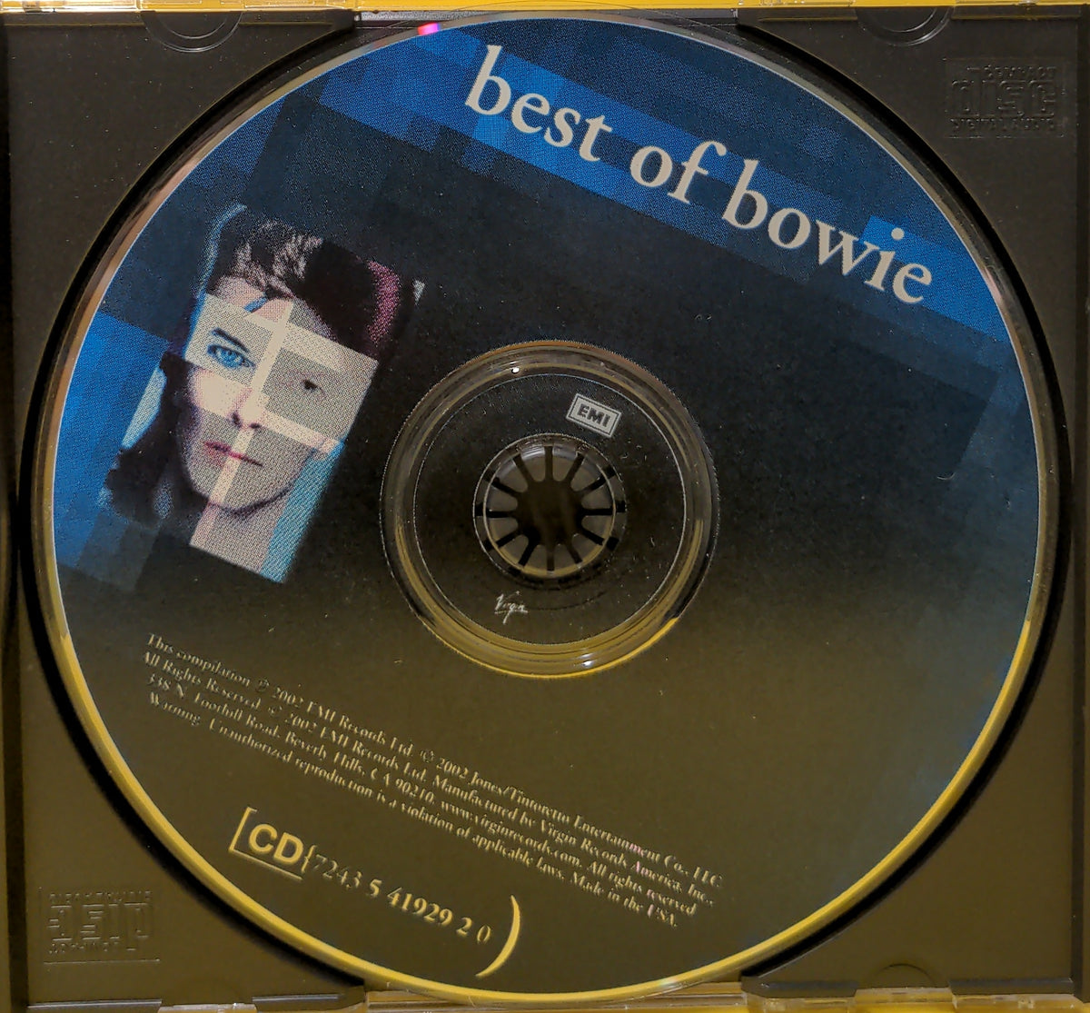 Bowie - Best Of Bowie - 2002 - 7243 5 41929 2 0 Used - EX - CDs Bowie - Best Of Bowie - 2002 - 7243 5 41929 2 0 Used - EX - CDs