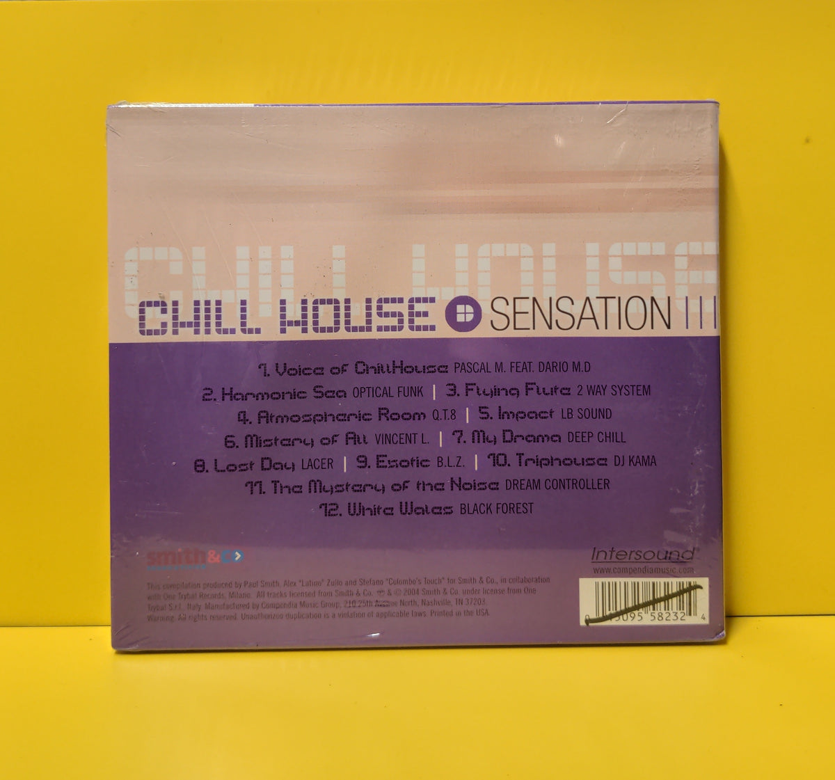 Various - Chill House Sensation Berlin - 2004 - 5823 New - Sealed - CDs Various - Chill House Sensation Berlin - 2004 - 5823 New - Sealed - CDs