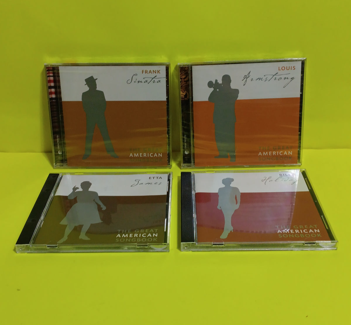 Frank Sinatra Louis Armstrong Etta James Billie Holiday - Great American Songbook - New - Sealed, NM - CDs Frank Sinatra Louis Armstrong Etta James Billie Holiday - Great American Songbook - New - Sealed, NM - CDs