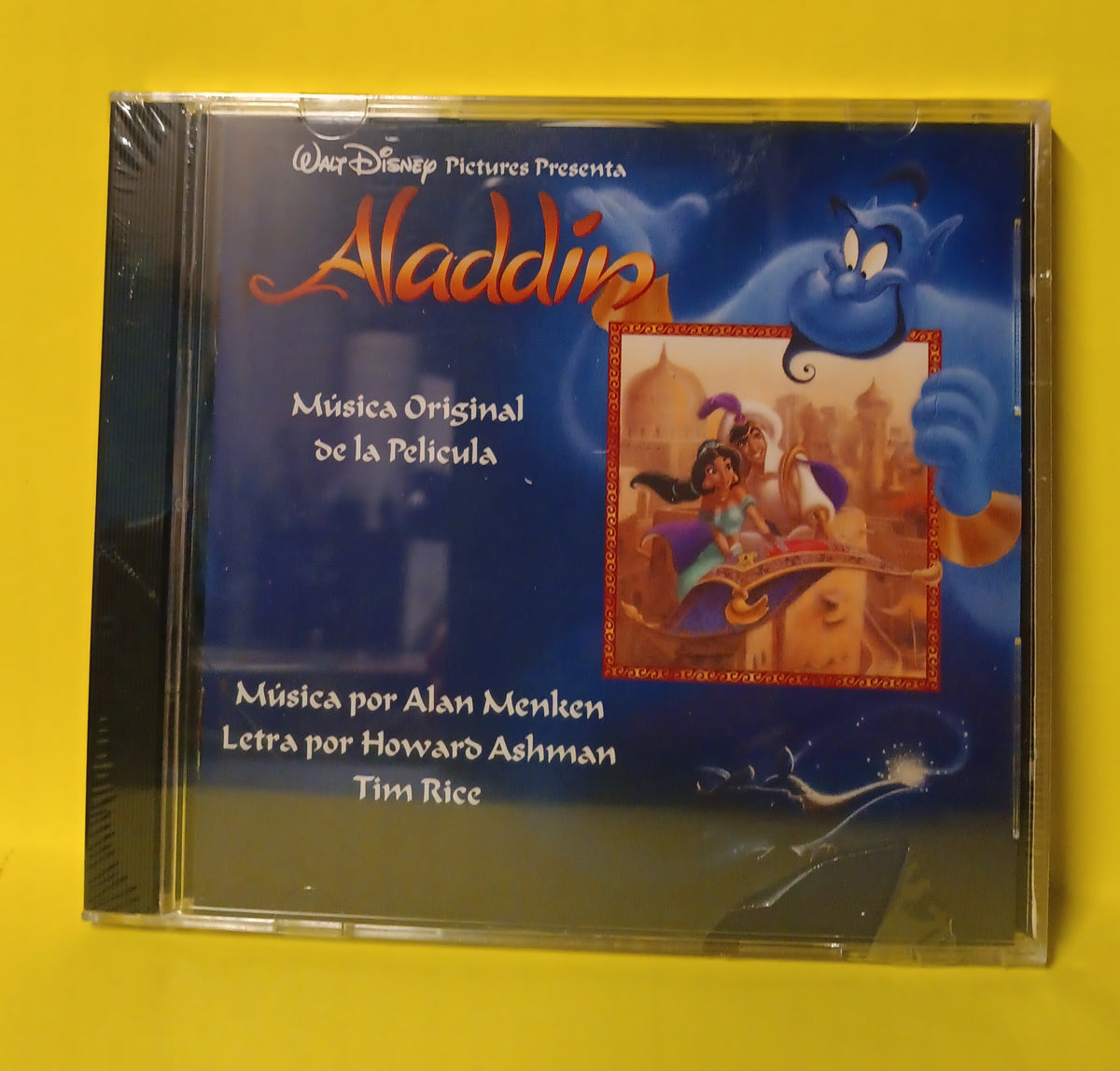 Various - Disney's Aladdin Soundtrack (Spanish Edition) - 1992 - 67846-7 New - Sealed - CDs Various - Disney's Aladdin Soundtrack (Spanish Edition) - 1992 - 67846-7 New - Sealed - CDs