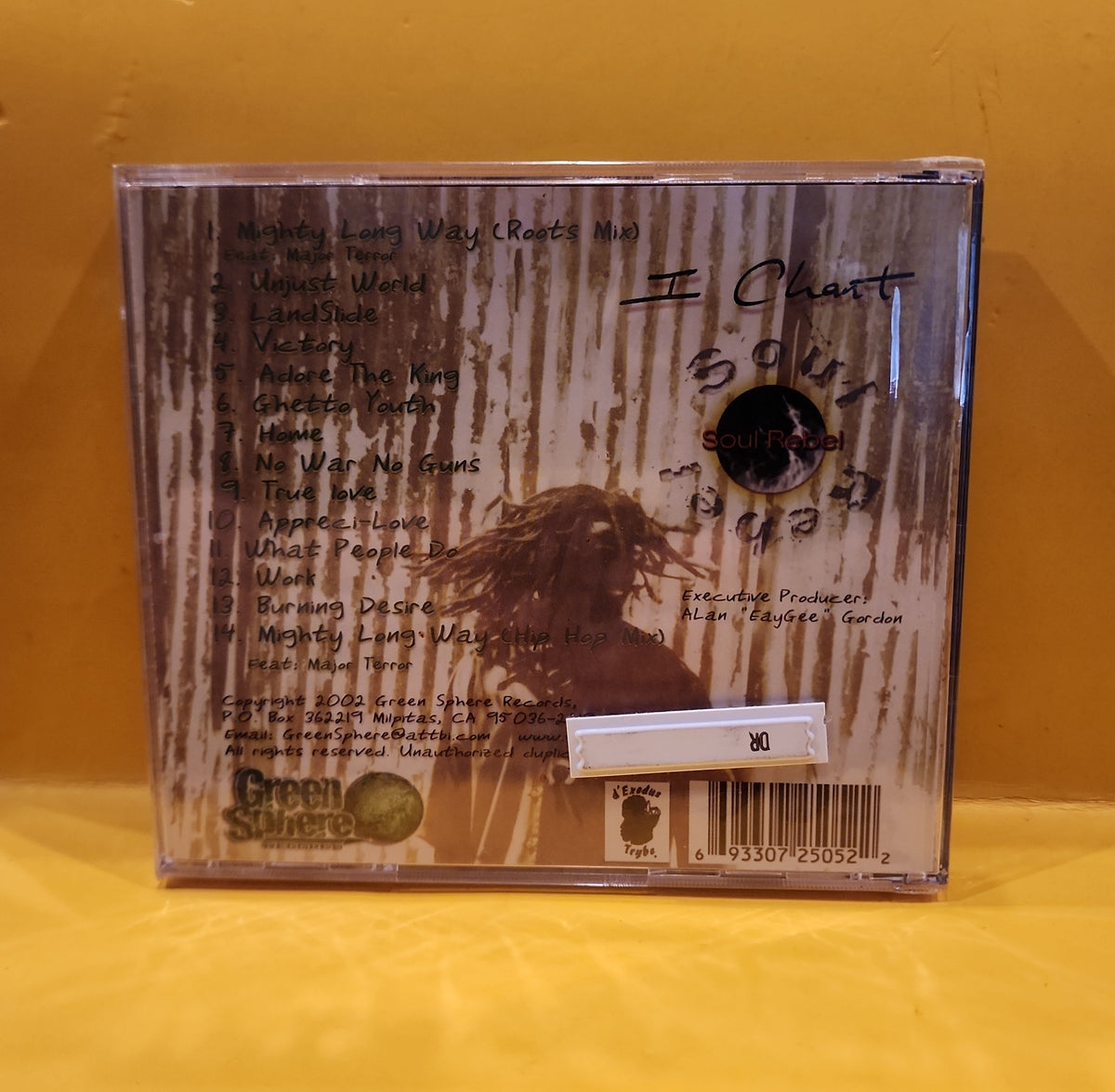 Soul Rebel - I Chant - 2002 - GSSR-001 New - Sealed - CDs Soul Rebel - I Chant - 2002 - GSSR-001 New - Sealed - CDs