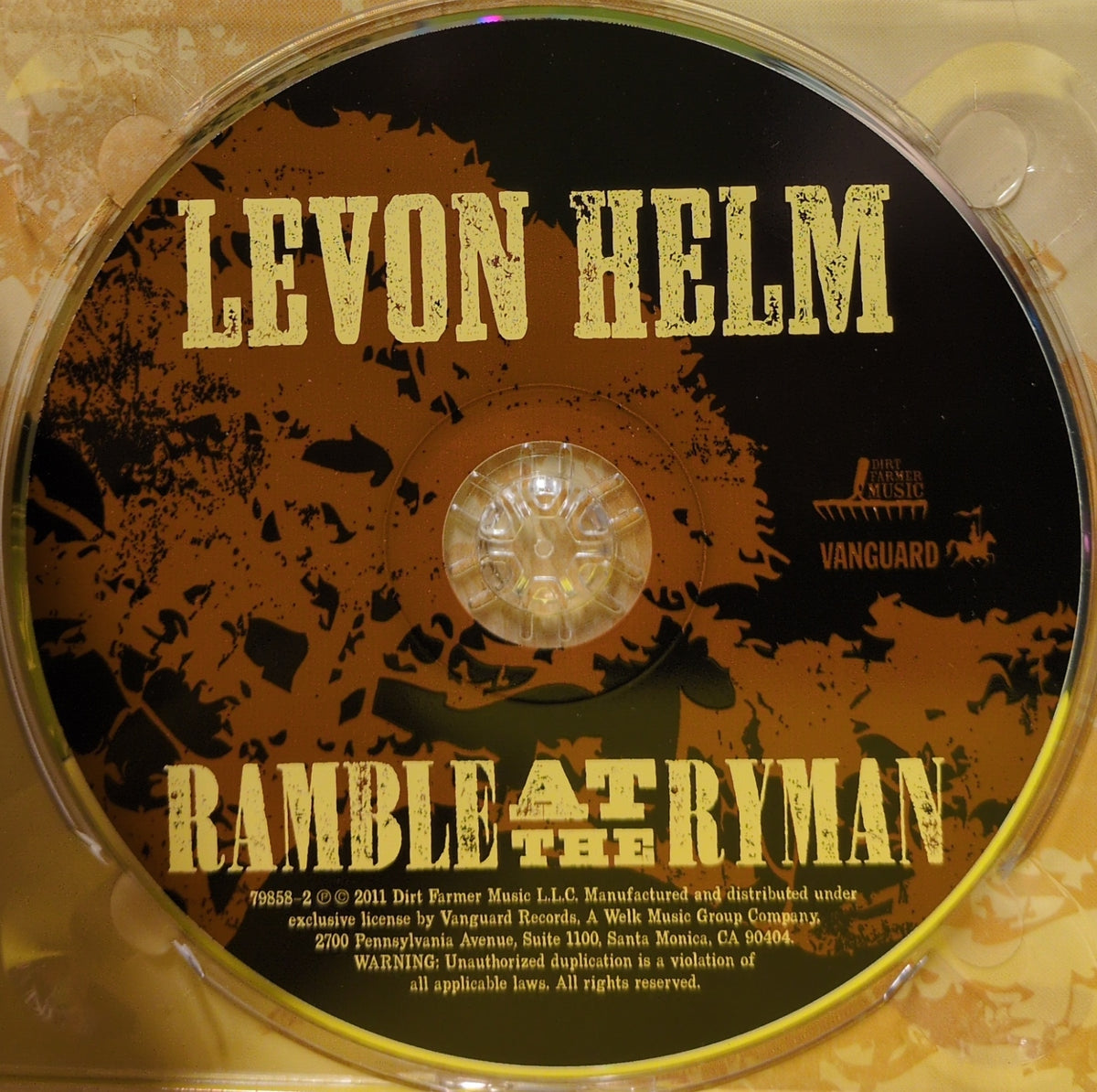 Levon Helm - Ramble At The Ryman - 2011 - 79858-2 Used - VG++ - CDs Levon Helm - Ramble At The Ryman - 2011 - 79858-2 Used - VG++ - CDs