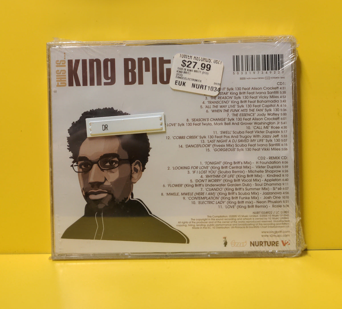 King Britt - This Is King Britt - 2005 - NURT 1034922 New - Sealed - CDs King Britt - This Is King Britt - 2005 - NURT 1034922 New - Sealed - CDs