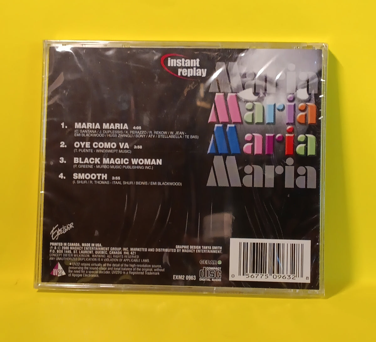 The Countdown Mixmasters - Maria Maria - 2000 - EXM2 0963 New - Sealed - CDs The Countdown Mixmasters - Maria Maria - 2000 - EXM2 0963 New - Sealed - CDs