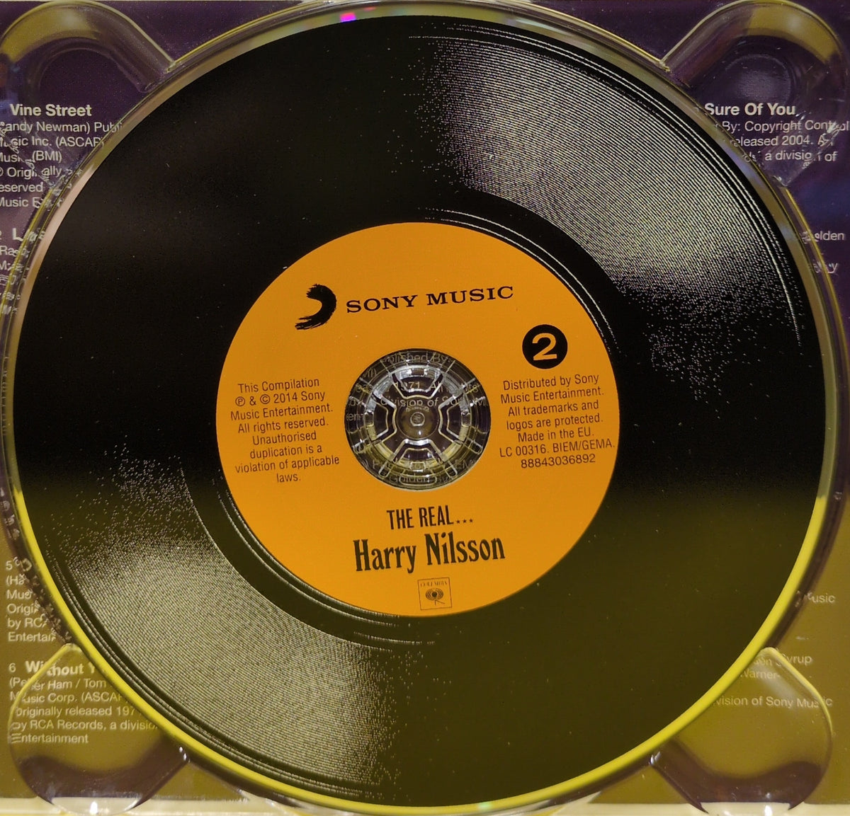 Harry Nilsson - The Real... Harry Nilsson - 2014 - 88843036892 Used - EX - CDs - 3xCD Set Harry Nilsson - The Real... Harry Nilsson - 2014 - 88843036892 Used - EX - CDs - 3xCD Set