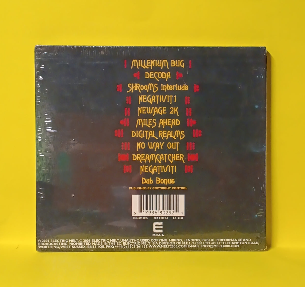 Mario Cee - Earth With II Suns - 2001 - ELM 8029CD New - Sealed - CDs Mario Cee - Earth With II Suns - 2001 - ELM 8029CD New - Sealed - CDs