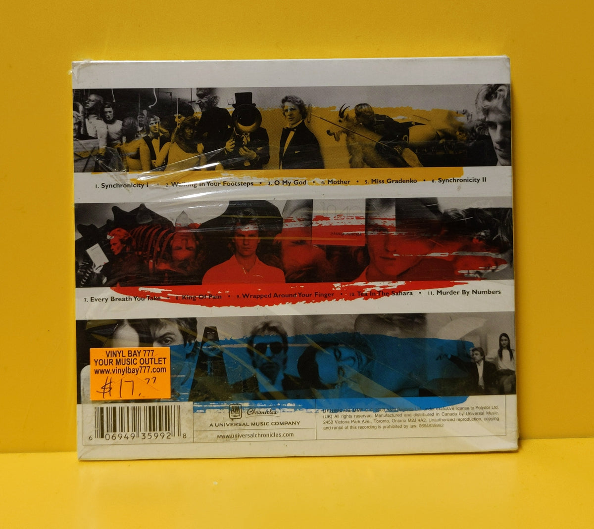 The Police - Synchronicity - 2003 - 0694935992 New - Sealed - CDs The Police - Synchronicity - 2003 - 0694935992 New - Sealed - CDs