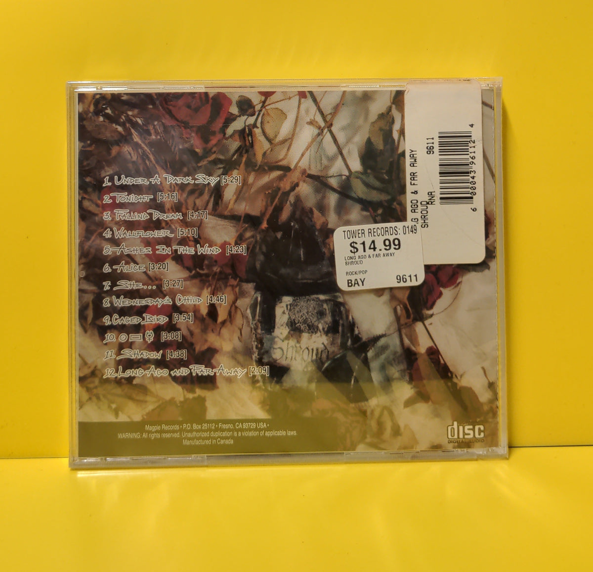The Shroud - Long Ago And Far Away - 1996 - MPR-9611 New - Sealed - CDs The Shroud - Long Ago And Far Away - 1996 - MPR-9611 New - Sealed - CDs