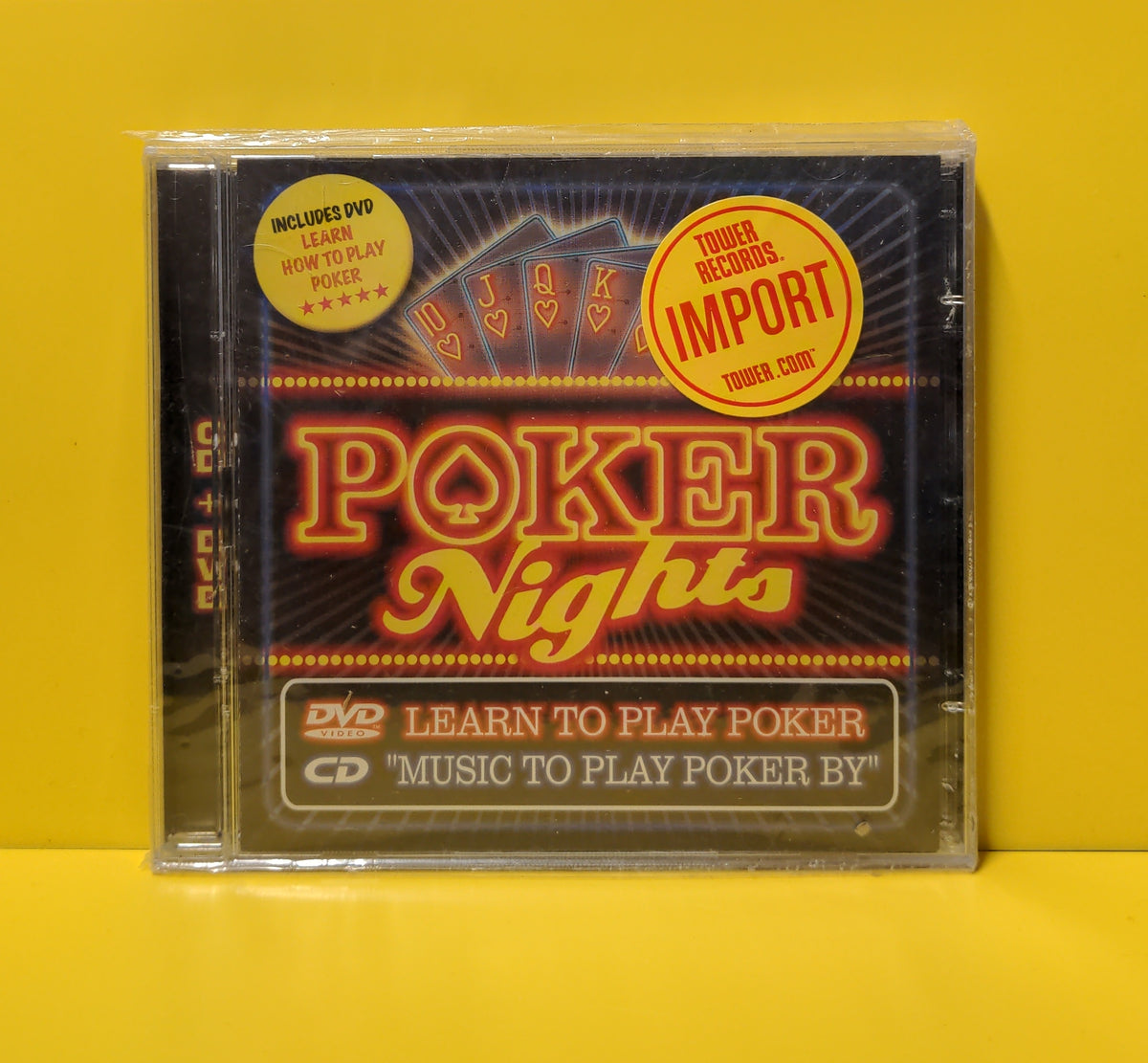 Various - Poker Nights - V2TV1034842 New - Sealed - CDs Various - Poker Nights - V2TV1034842 New - Sealed - CDs