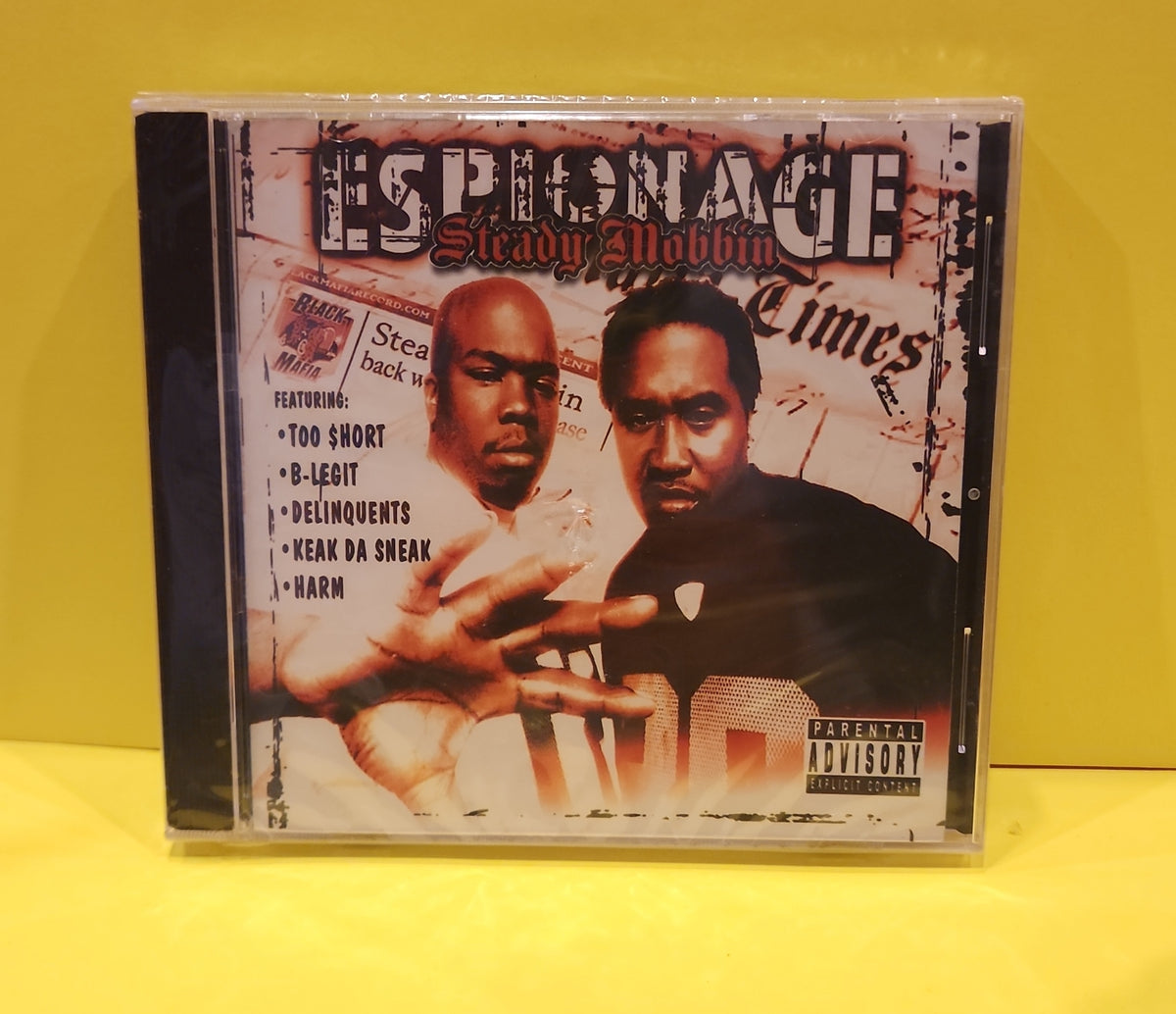 Steady Mobbin - Espionage - 2003 - 76317-31132-2 New - Sealed - CDs Steady Mobbin - Espionage - 2003 - 76317-31132-2 New - Sealed - CDs