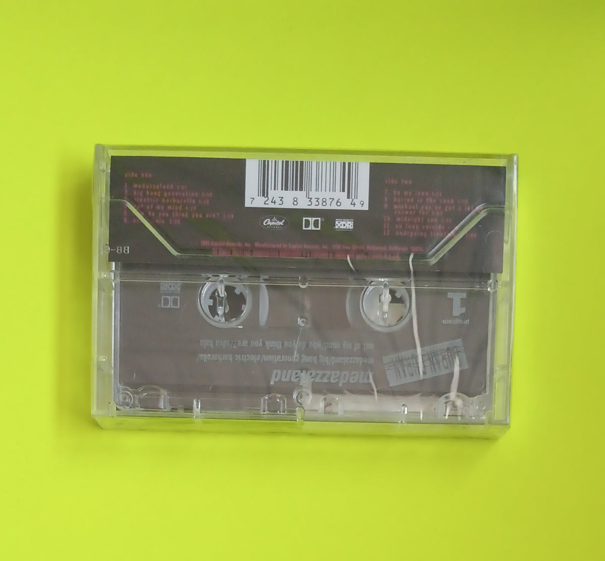 Duran Duran - Medazzaland - 1997 - C4 7243 8 33876 4 9 New - Sealed - Cassette Duran Duran - Medazzaland - 1997 - C4 7243 8 33876 4 9 New - Sealed - Cassette