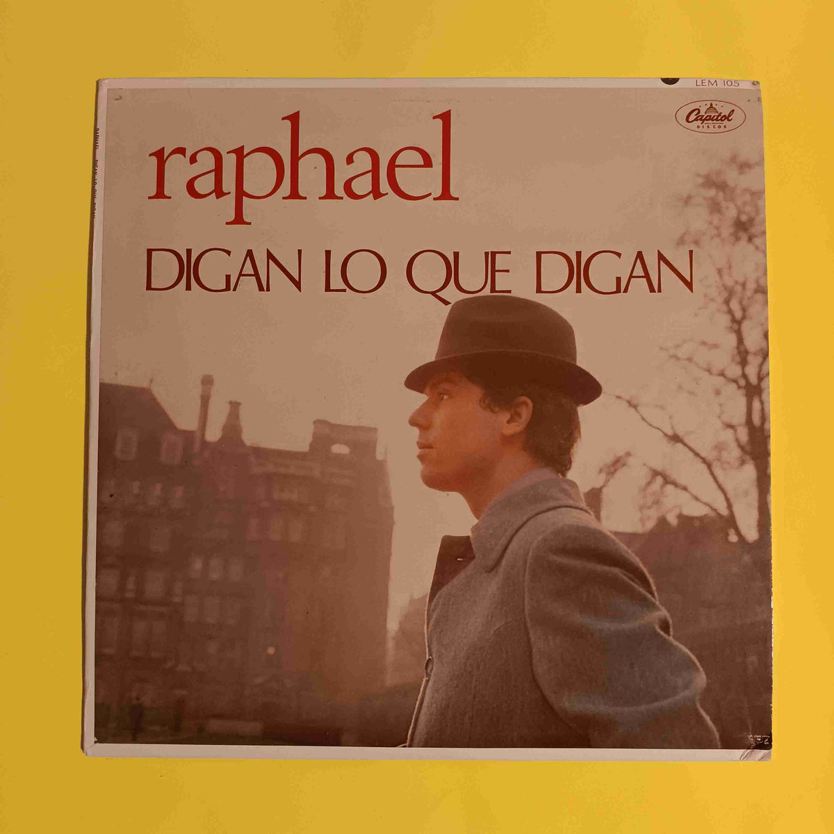 Raphael - Digan Lo Que Digan Mexico - 1968 - LEM 105 Used - EX - Vinyl Raphael - Digan Lo Que Digan Mexico - 1968 - LEM 105 Used - EX - Vinyl