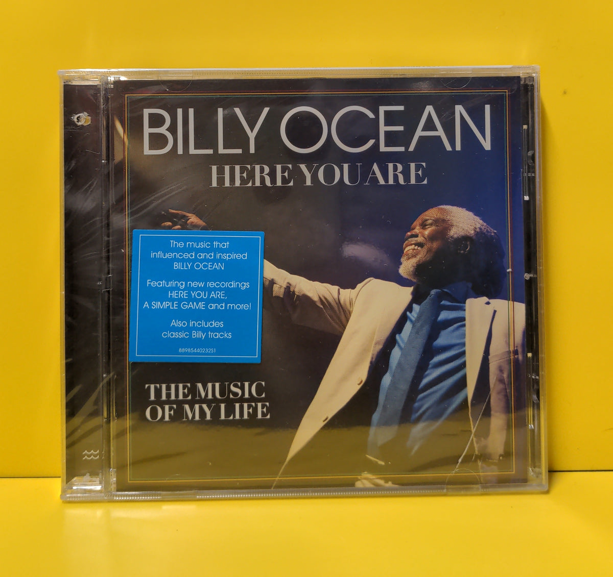 Billy Ocean - Here You Are + The Music Of My Life - 2017 - 88985440232 New - Sealed - CDs Billy Ocean - Here You Are + The Music Of My Life - 2017 - 88985440232 New - Sealed - CDs