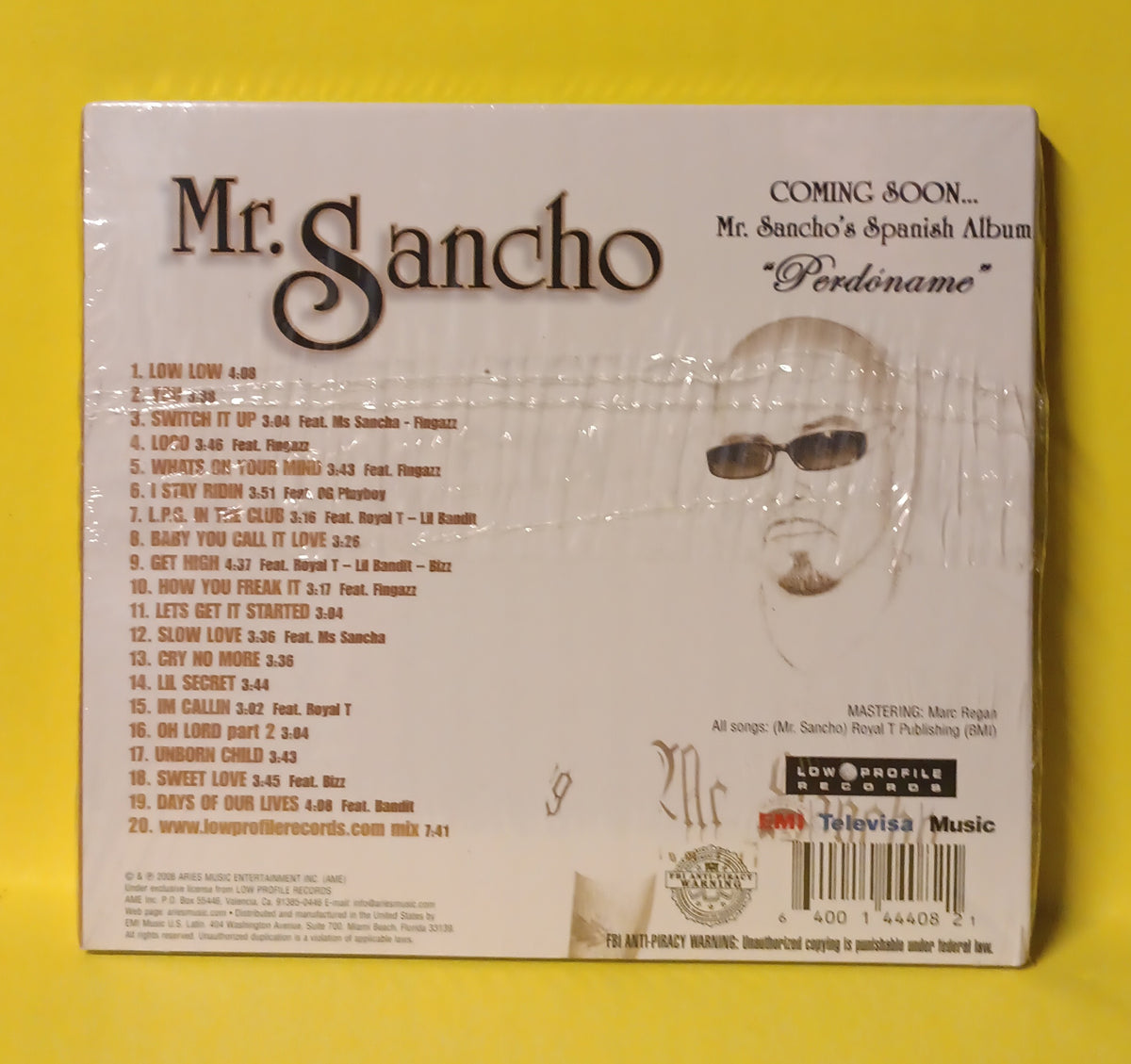 Mr. Sancho - Fore Play - 2006 - H2640014440821 New - Sealed - CDs Mr. Sancho - Fore Play - 2006 - H2640014440821 New - Sealed - CDs