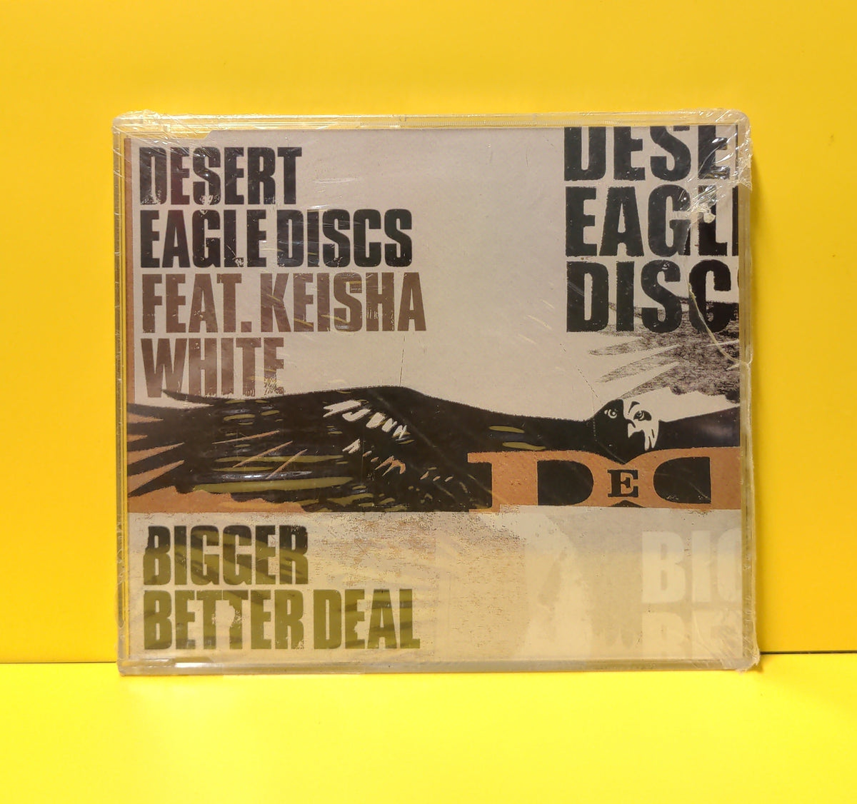 Desert Eagle Discs Feat. Keisha White - Bigger Better Deal - 2003 - ECSCD129 New - Sealed - CDs Desert Eagle Discs Feat. Keisha White - Bigger Better Deal - 2003 - ECSCD129 New - Sealed - CDs