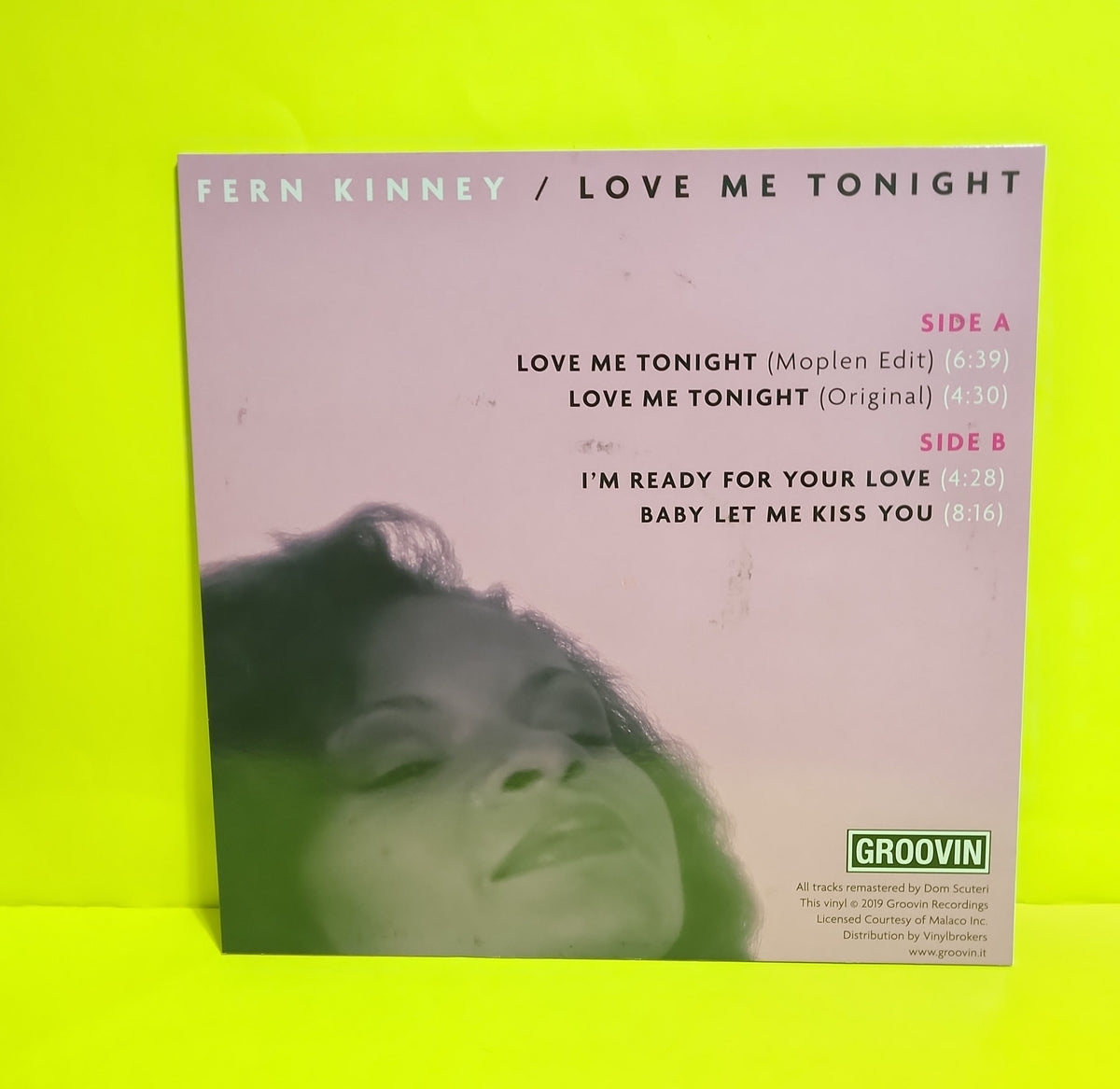 Fern Kinney - Love Me Tonight - 2019 - GR-1260 New - EX - Vinyl Fern Kinney - Love Me Tonight - 2019 - GR-1260 New - EX - Vinyl