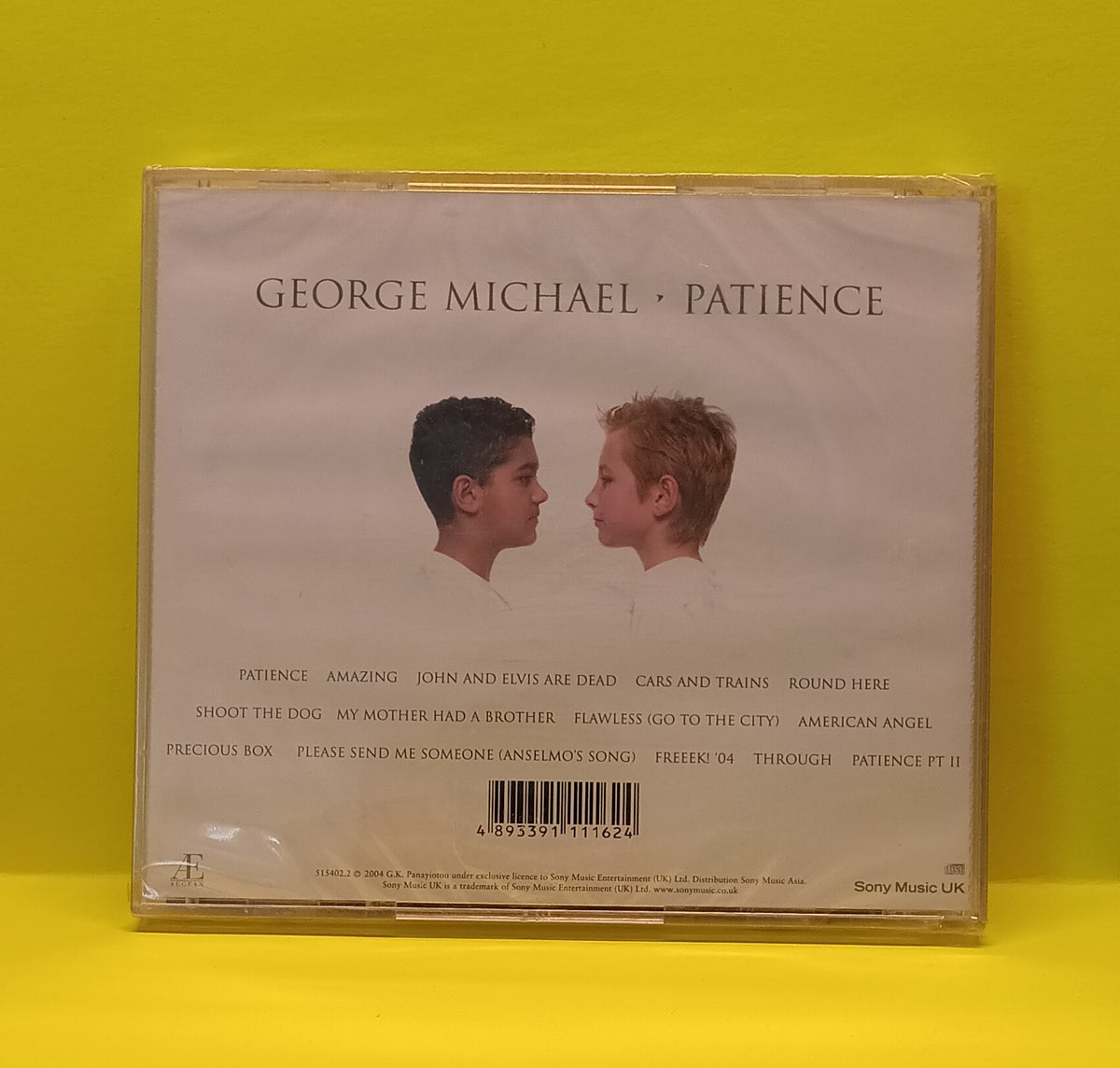 George Michael - Patience - 2004 - 515402.2 New - Sealed - CDs George Michael - Patience - 2004 - 515402.2 New - Sealed - CDs