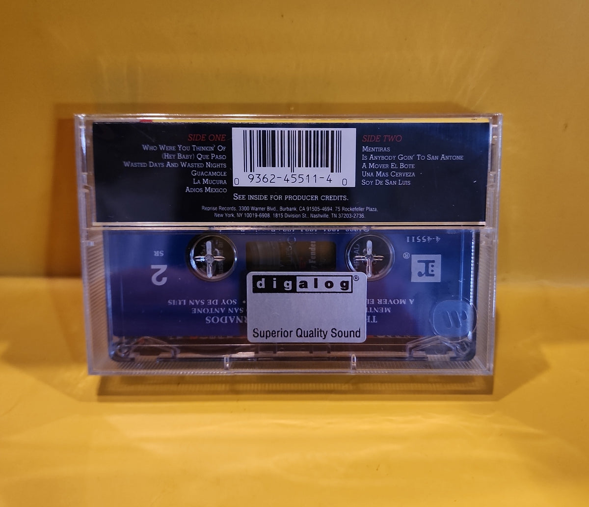 Texas Tornados - The Best Of Texas Tornados - 1994 - 9 45511-2 New - Sealed - cassettes Texas Tornados - The Best Of Texas Tornados - 1994 - 9 45511-2 New - Sealed - cassettes