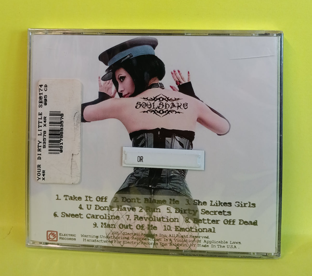 Soulsnake - Your Dirty Little Secrets - 2005 - APK 02240501 New - Sealed - CDs Soulsnake - Your Dirty Little Secrets - 2005 - APK 02240501 New - Sealed - CDs