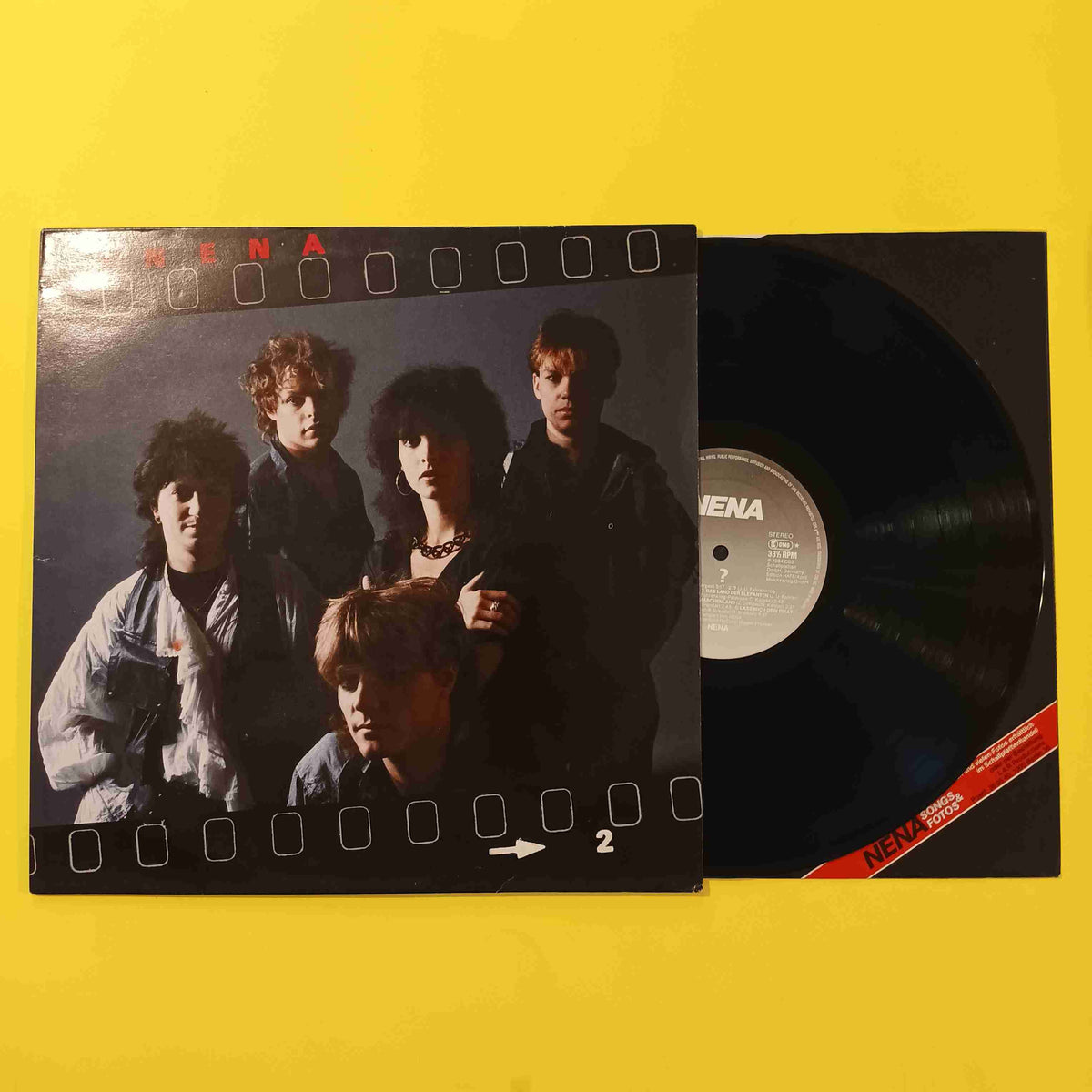 Nena - ? (Original German Press) - 1984 - CBS 25 870 Used - VG++ - Vinyl Nena - ? (Original German Press) - 1984 - CBS 25 870 Used - VG++ - Vinyl