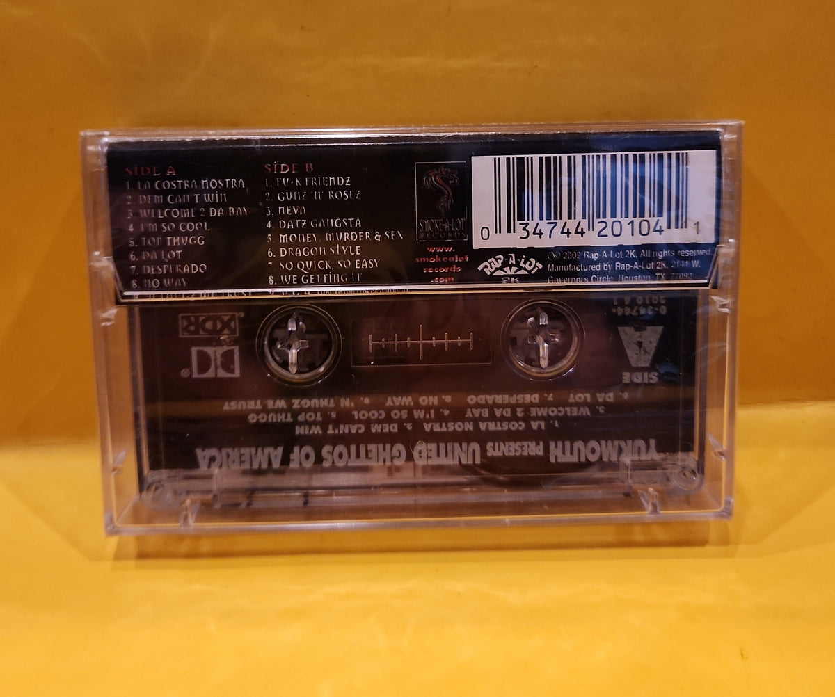 Yukmouth - United Ghettos Of America - 2002 - 0-34744-2010 41 New - Sealed - cassettes Yukmouth - United Ghettos Of America - 2002 - 0-34744-2010 41 New - Sealed - cassettes