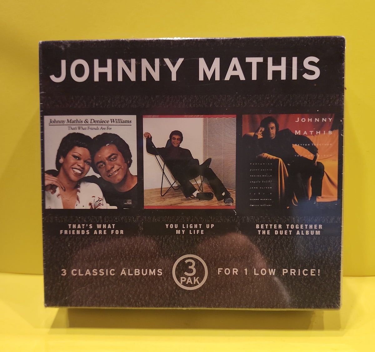 Johnny Mathis - That's What Friends Are For / You Light Up My Life / Better Together The Duet Album - 1997 - C3K 65384 New - Sealed - CDs Johnny Mathis - That's What Friends Are For / You Light Up My Life / Better Together The Duet Album - 1997 - C3K 65384 New - Sealed - CDs