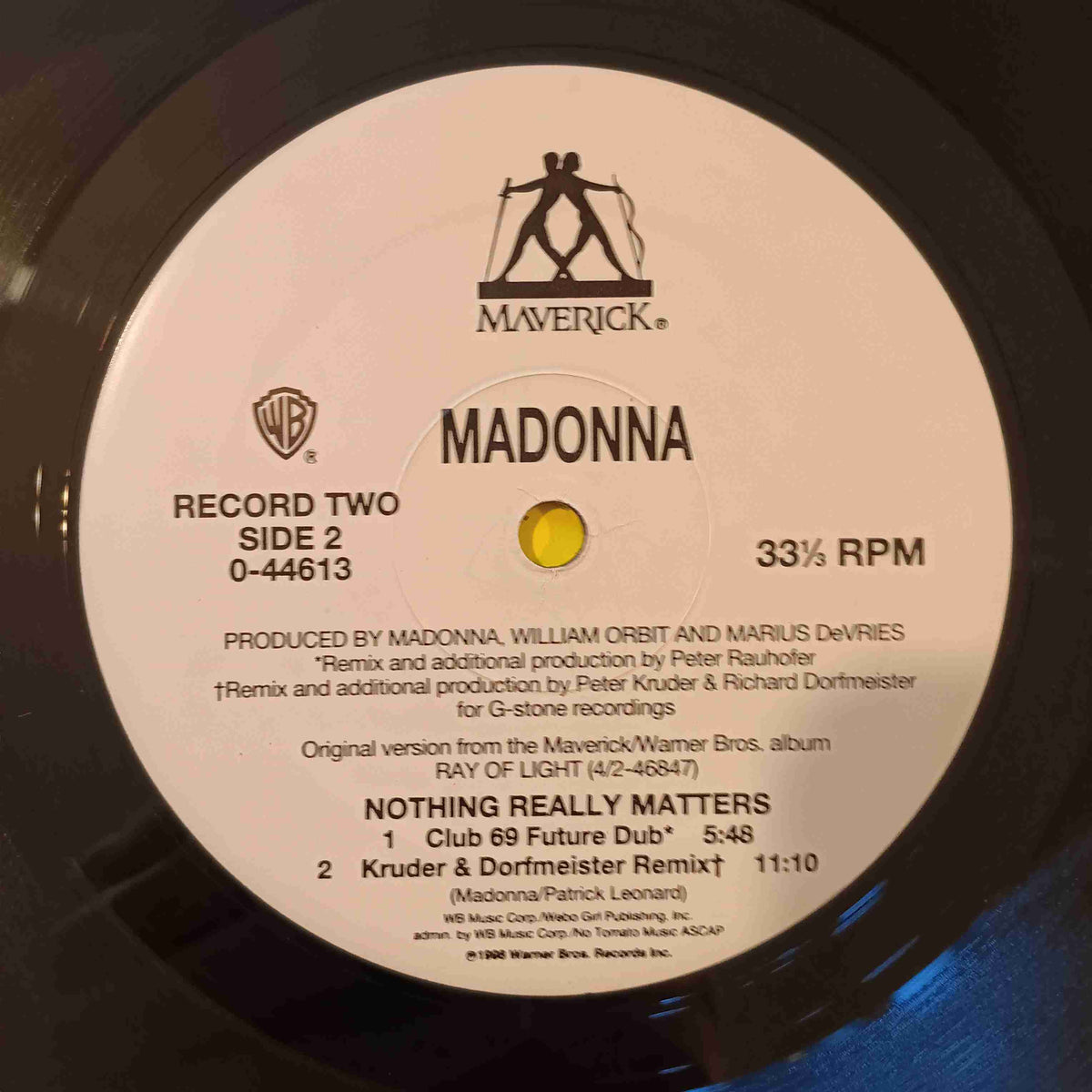 Madonna - Nothing Really Matters 2LP w. Shrink & Hype - 1999 - 44613-0 Used - VG++ - Vinyl Madonna - Nothing Really Matters 2LP w. Shrink & Hype - 1999 - 44613-0 Used - VG++ - Vinyl