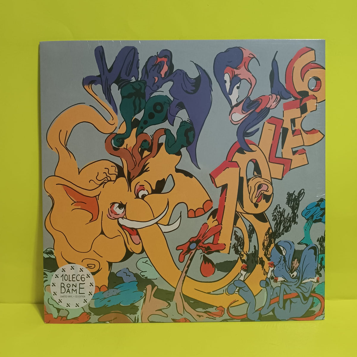 10LEC6 - Bone Bame / Limited Edition Vinyl + CD - 2018 - EDLP2017-1 New - Sealed - Vinyl 10LEC6 - Bone Bame / Limited Edition Vinyl + CD - 2018 - EDLP2017-1 New - Sealed - Vinyl
