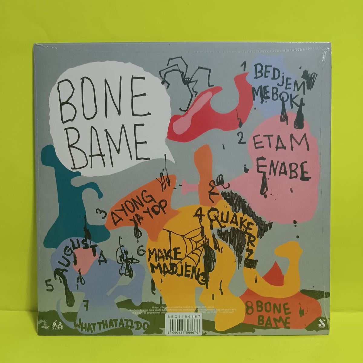 10LEC6 - Bone Bame / Limited Edition Vinyl + CD - 2018 - EDLP2017-1 New - Sealed - Vinyl 10LEC6 - Bone Bame / Limited Edition Vinyl + CD - 2018 - EDLP2017-1 New - Sealed - Vinyl
